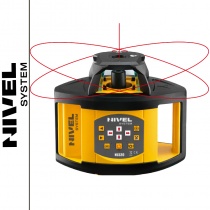 Niwelator laserowy NL520 Nivel System + Detektor RD700 + Statyw aluminiowy SJJ1 + Łata laserowa LS-24