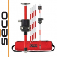SECO Zestaw przymatyczny przesuwany 360 stopni + 4x tyczki 30cm / 120cm